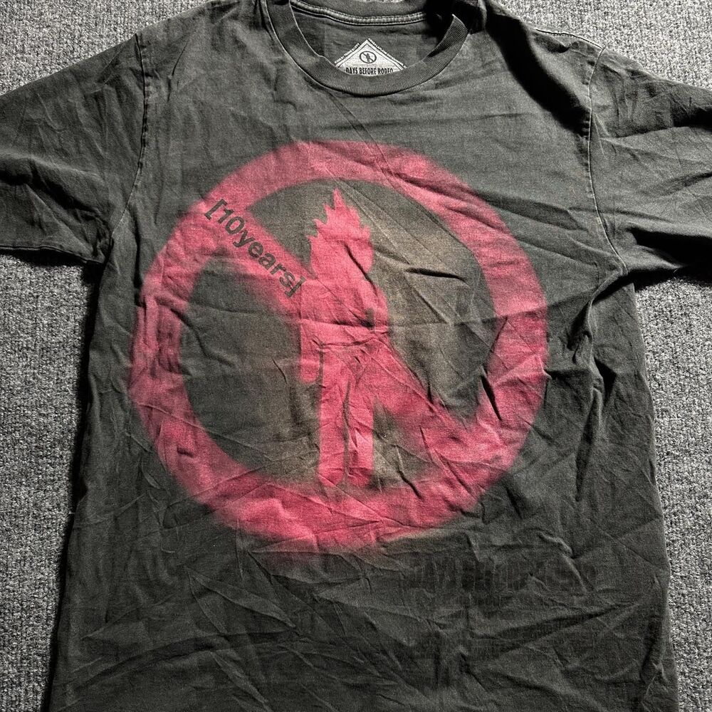 Y2K Days Before Rodeo Travis Scott 10 Years T-Shirt Medium